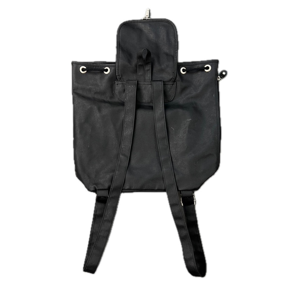 PLANET HOLLYWOOD Embroidered Leather Backpack - Picture 3 of 8